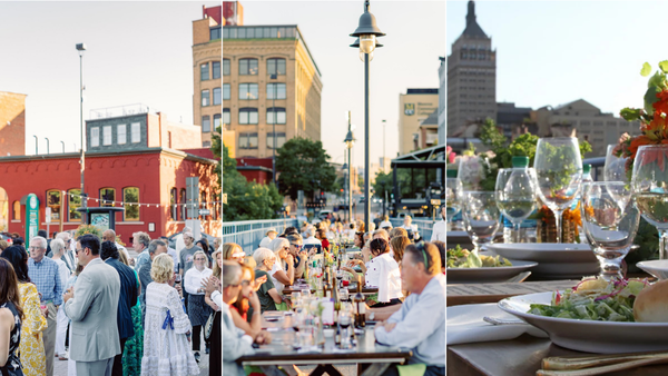 dinner on the bridge photos