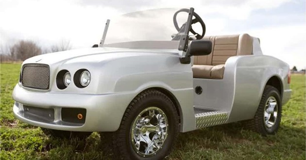 pimped golf buggy