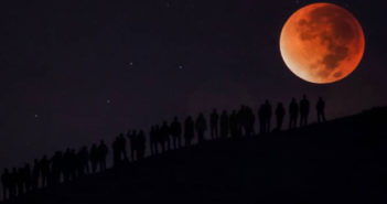 Supermoon party photo