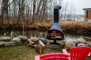 Fire Pit at Birdhouse Brewing