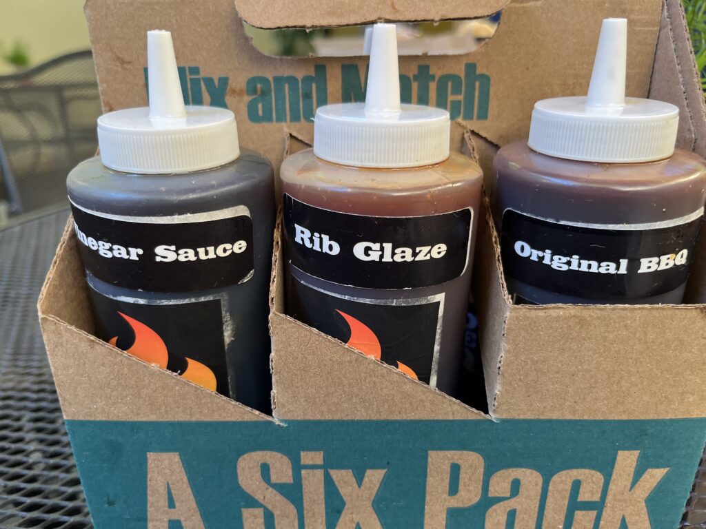 Sauces at Good Smoke Bbq 