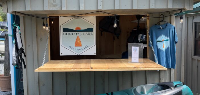 Honeoye Lake Paddle Adventures Kiosk