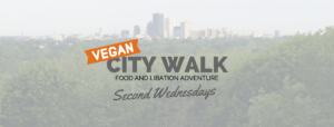 vegan city walk graphic