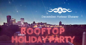 2023 Rooftop Holiday Party Graphic