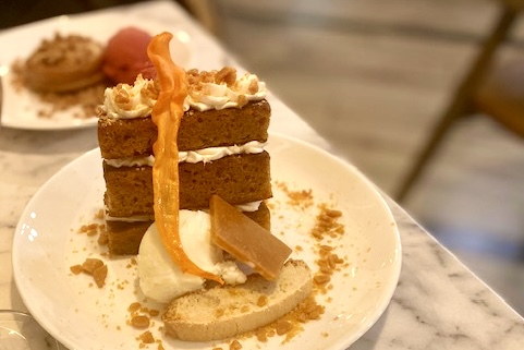 Carrot Cake at The Cove