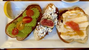 Mad Hatter Toast. Great Brunches in Rochester.