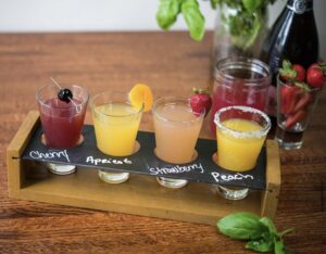 Simply Crepes Mimosa Flight - Great Brunches in Rochester