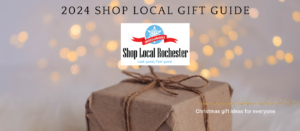 Rochester, NY Shop Local Gift Guide Graphic