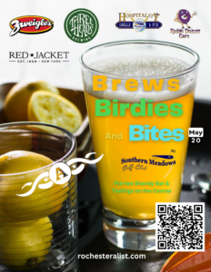 Brews, Birdies and Summer Bites Poster