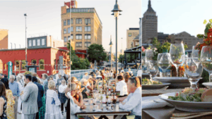 dinner on the bridge photos