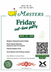Masters Friday Cut Line Party Poster