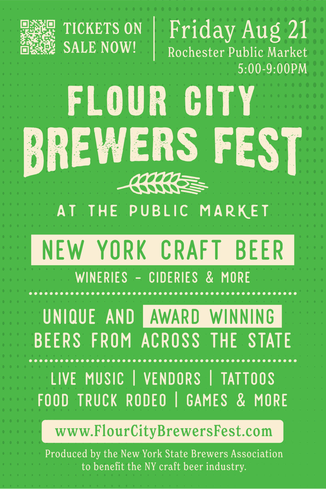 Flour City Brewers Fest 2026 Poster