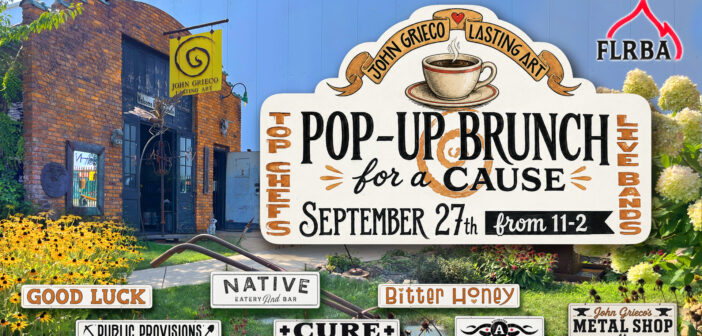 Pop-Up-Brunch for a Cause with Good Luck, Cure, Bitter Honey, Native, and Public Provisions at John Grieco’s Lasting Art Studio at the Public Market