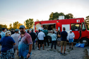 photo of food truck at summer friday